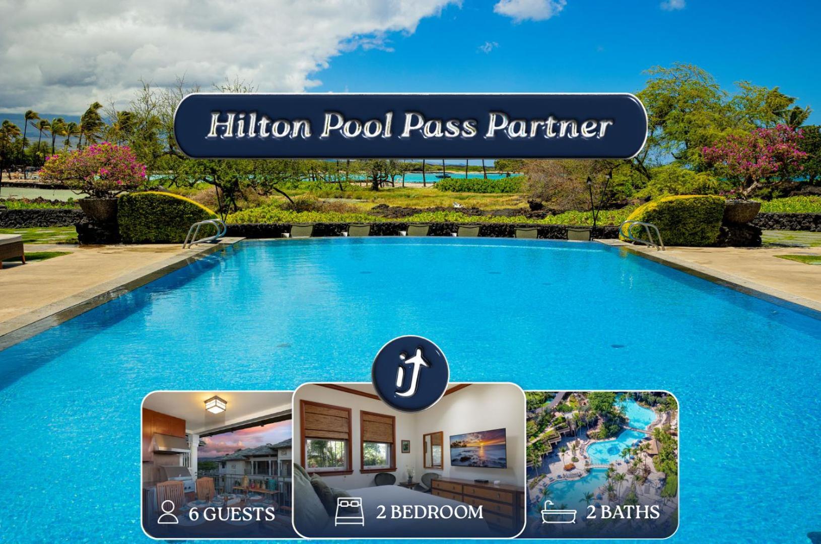 Hilton Pool Pass Included, Kolea - Luxe Penthouse Villa Waikoloa Ngoại thất bức ảnh